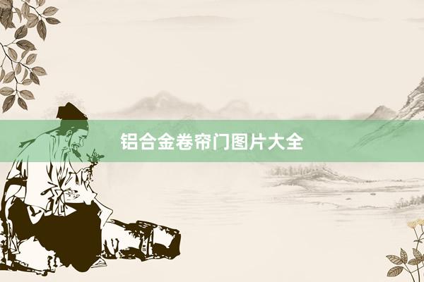 铝合金卷帘门图片大全